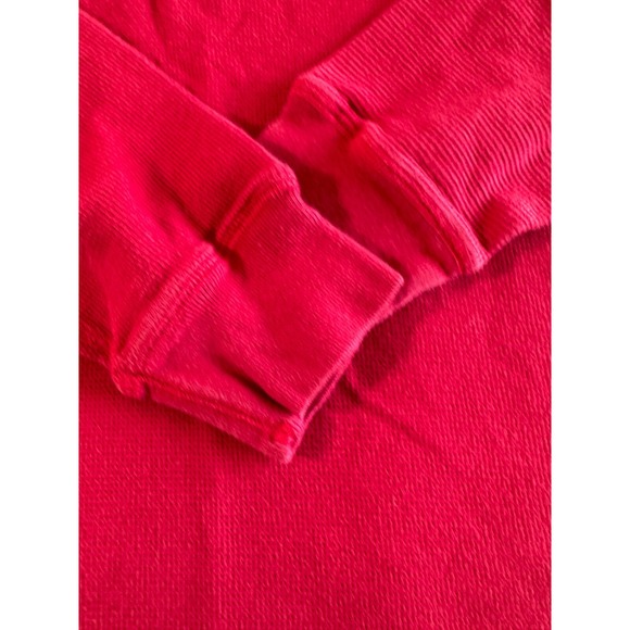 Polo Ralph Lauren Sleepwear Shirt 2XL Red Long Sleeve Waffle Thermal Knit Men - Picture 3 of 12